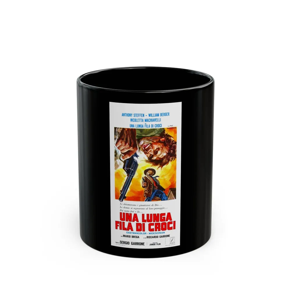 A NOOSE FOR DJANGO (NO ROOM TO DIE) 1969 Movie Poster - Black Coffee Mug-11oz-Go Mug Yourself