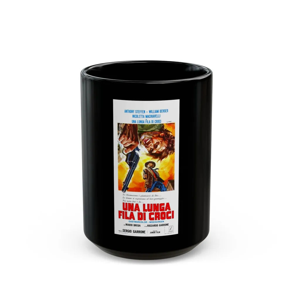 A NOOSE FOR DJANGO (NO ROOM TO DIE) 1969 Movie Poster - Black Coffee Mug-15oz-Go Mug Yourself