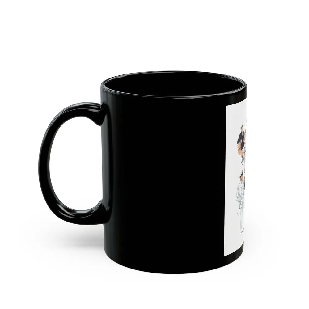 A Page of Yachting Accessories, Esquire, June 1934 - Black Coffee Mug-Go Mug Yourself