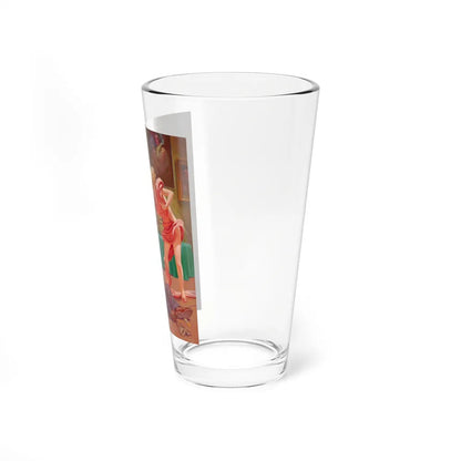 A Painting Accident (Magazine Illustration) Pint Glass 16oz-Go Mug Yourself