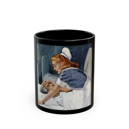 A Pair of Shoes, Good Housekeeping, April 1947 - Black Coffee Mug-11oz-Go Mug Yourself