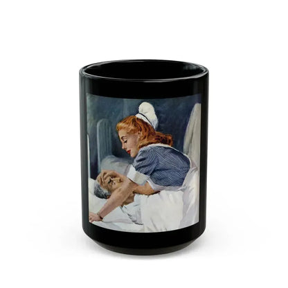 A Pair of Shoes, Good Housekeeping, April 1947 - Black Coffee Mug 15oz - Go Mug Yourself