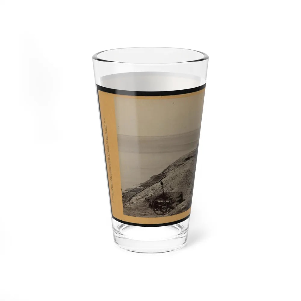 A Parapet Of Fort Sumpter (I.E. Sumter), Looking Toward Morris Island (U.S. Civil War) Pint Glass 16oz-Go Mug Yourself