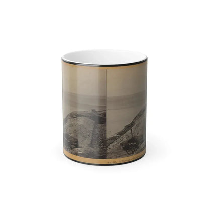 A Parapet of Fort Sumpter (I.E. Sumter), Looking Toward Morris Island (U.S. Civil War) Color Changing Coffee Mug 11oz Default Title 11oz - Go Mug Yourself