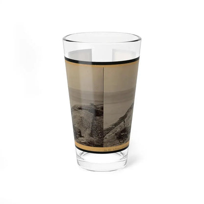 A Parapet Of Fort Sumpter (I.E. Sumter), Looking Toward Morris Island (U.S. Civil War) Pint Glass 16oz 16oz - Go Mug Yourself