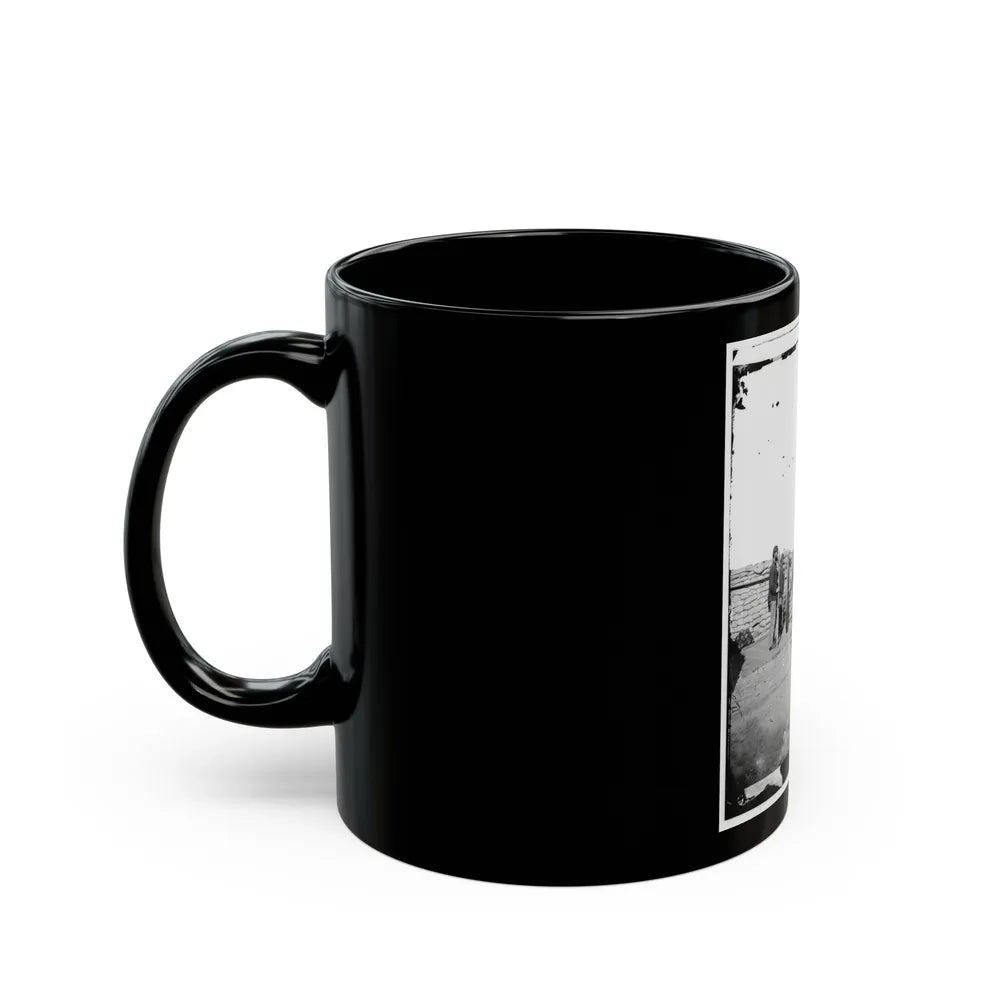 A Parrott Gun (Trained On Sumter ) (U.S. Civil War) Black Coffee Mug-Go Mug Yourself