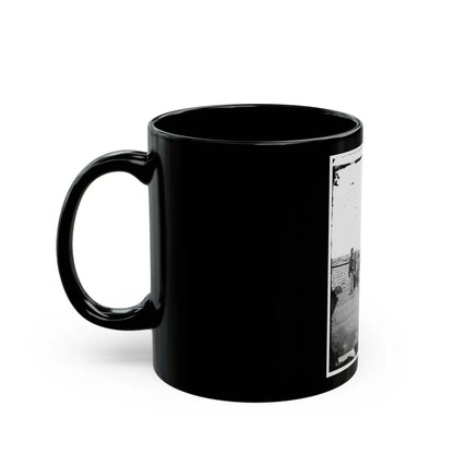 A Parrott Gun (Trained On Sumter ) (U.S. Civil War) Black Coffee Mug-Go Mug Yourself