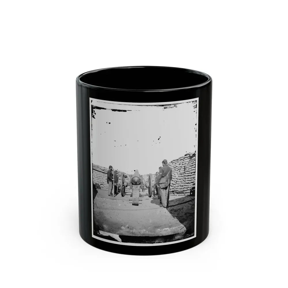 A Parrott Gun (Trained On Sumter ) (U.S. Civil War) Black Coffee Mug 11oz - Go Mug Yourself