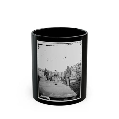 A Parrott Gun (Trained On Sumter ) (U.S. Civil War) Black Coffee Mug 11oz - Go Mug Yourself