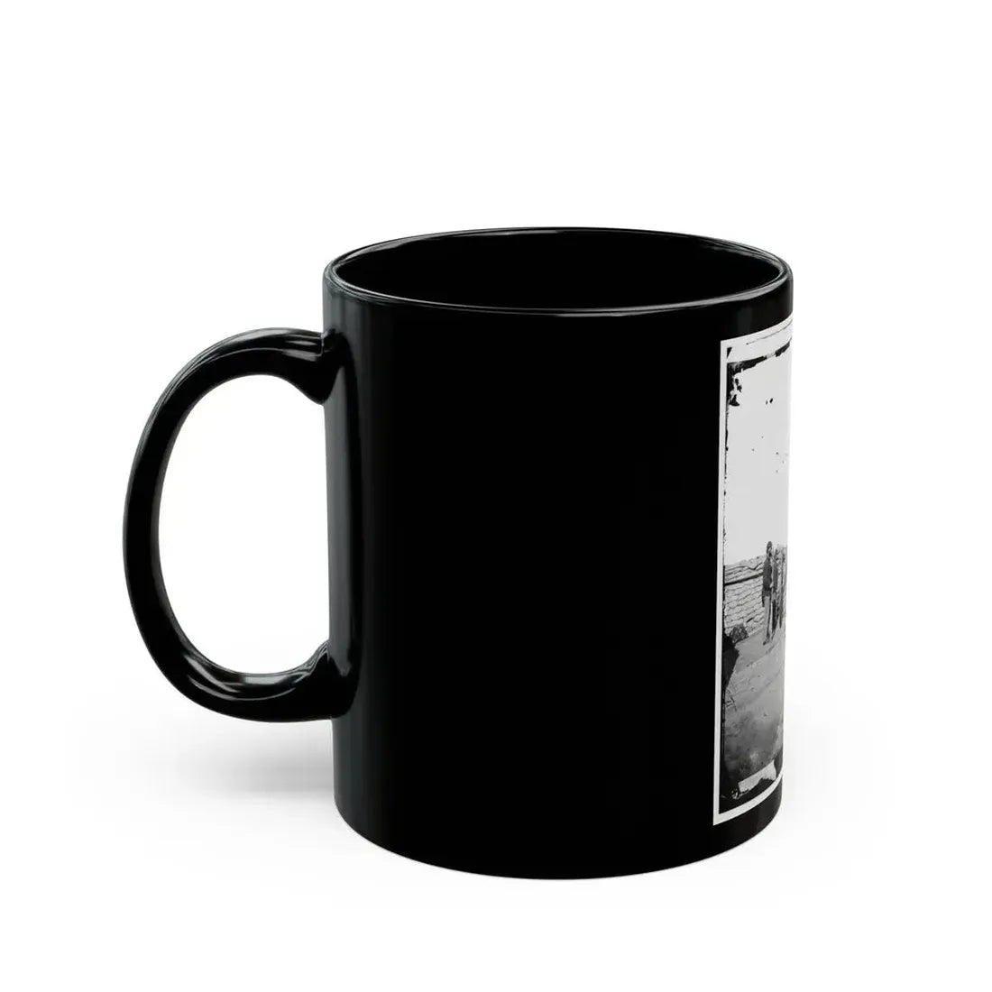 A Parrott Gun (Trained On Sumter ) (U.S. Civil War) Black Coffee Mug - Go Mug Yourself
