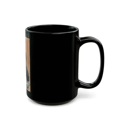 A Passionate Kiss, story illustration, 1922 - Black Coffee Mug - Go Mug Yourself