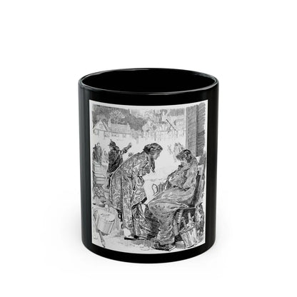 A Philosopher, Life Magazine illustration, 1915 - Black Coffee Mug-11oz-Go Mug Yourself