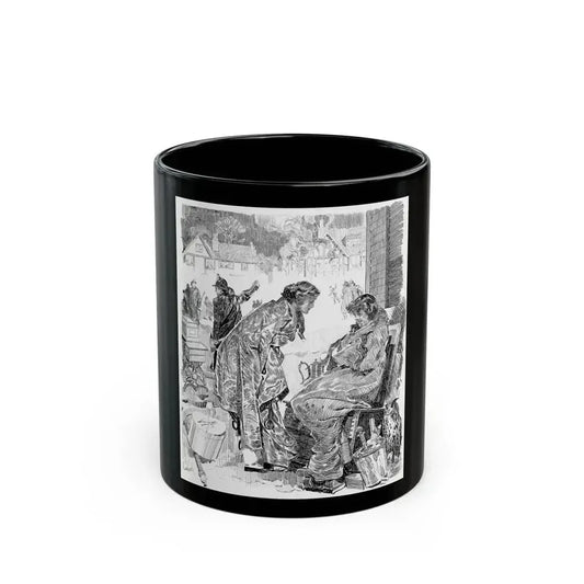 A Philosopher, Life Magazine illustration, 1915 - Black Coffee Mug 11oz - Go Mug Yourself