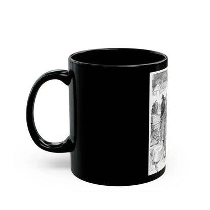 A Philosopher, Life Magazine illustration, 1915 - Black Coffee Mug - Go Mug Yourself