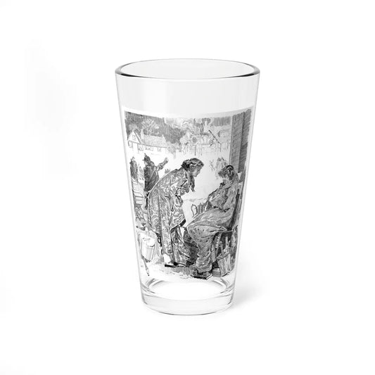 A Philosopher, Life Magazine illustration, 1915 (Magazine Illustration) Pint Glass 16oz-16oz-Go Mug Yourself