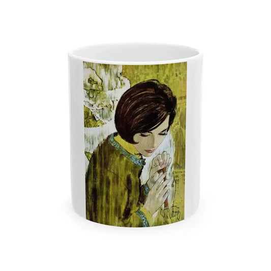 A Piece of Memory, Redbook, March 1961 - White Coffee Mug 11oz - Go Mug Yourself