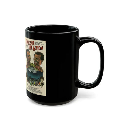 A PIECE OF THE ACTION (VHS COVER) - Black Coffee Mug - Go Mug Yourself
