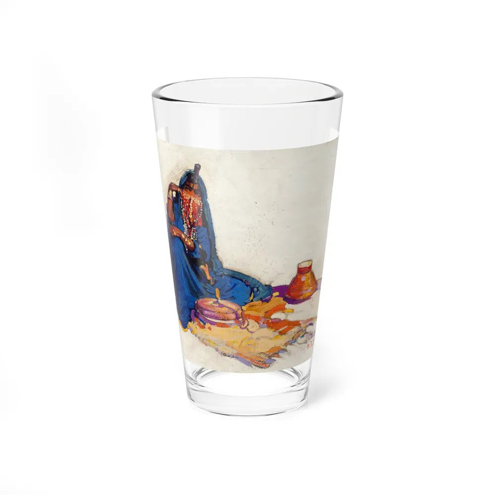 A Pilgrimage to Palestine, 1927 (Magazine Illustration) Pint Glass 16oz-16oz-Go Mug Yourself