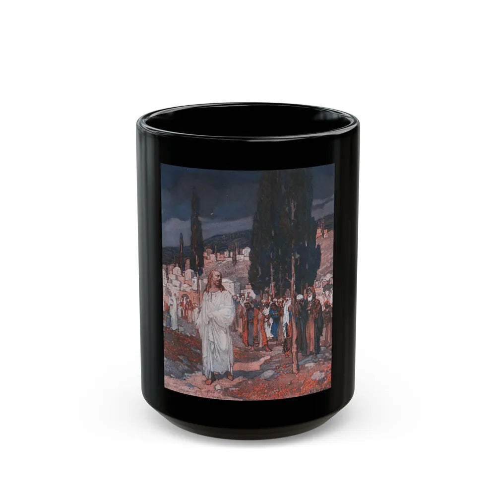 A Pilgrimage to Palestine, Ladies' Home Journal, September 1927 - Black Coffee Mug-15oz-Go Mug Yourself