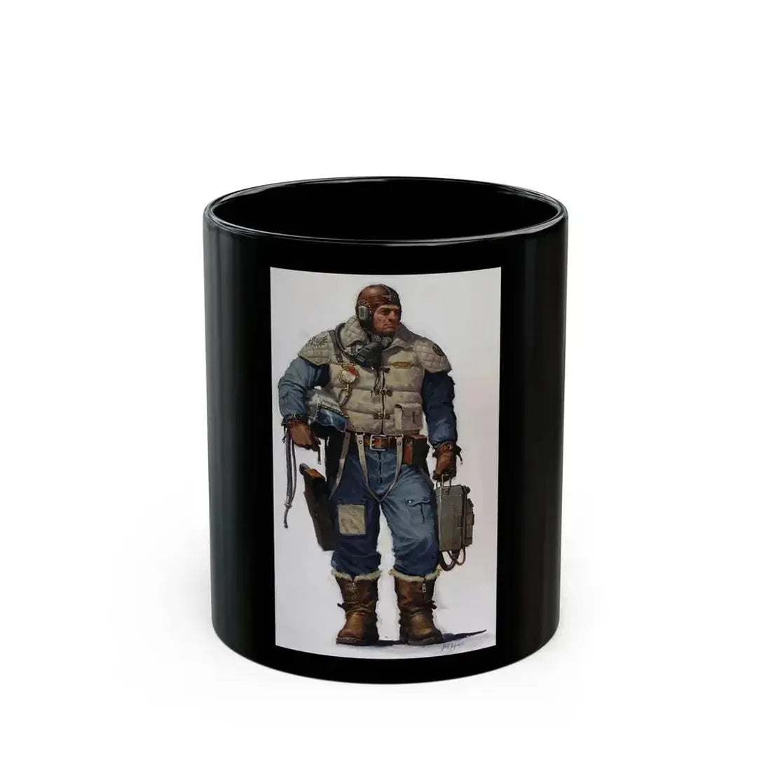 A pilot of the Imperial Navy - Black Coffee Mug 11oz - Go Mug Yourself