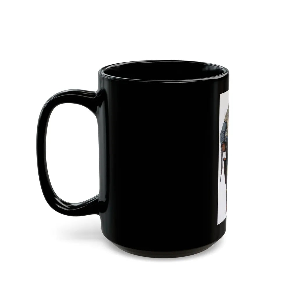 A pilot of the Imperial Navy - Black Coffee Mug-Go Mug Yourself