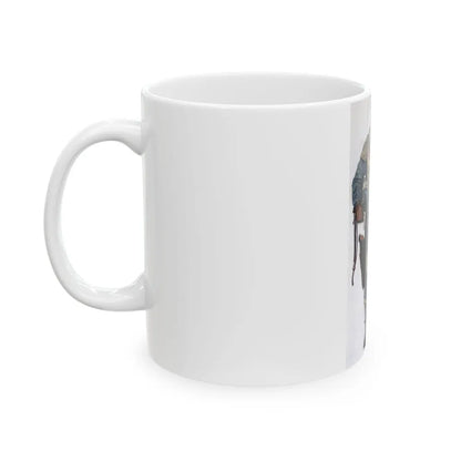 A pilot of the Imperial Navy - White Coffee Mug-Go Mug Yourself