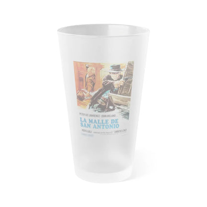 A PISTOL FOR A 100 COFFINS 1968 Movie Poster - Frosted Pint Glass 16oz-16oz-Frosted-Go Mug Yourself