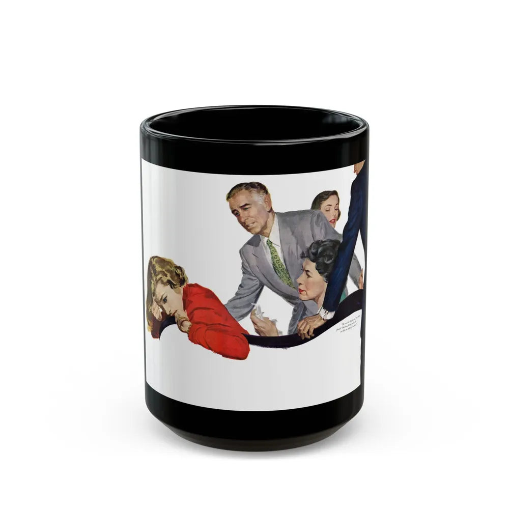 A Place of Our Own, McCall's, January 1952 - Black Coffee Mug-15oz-Go Mug Yourself