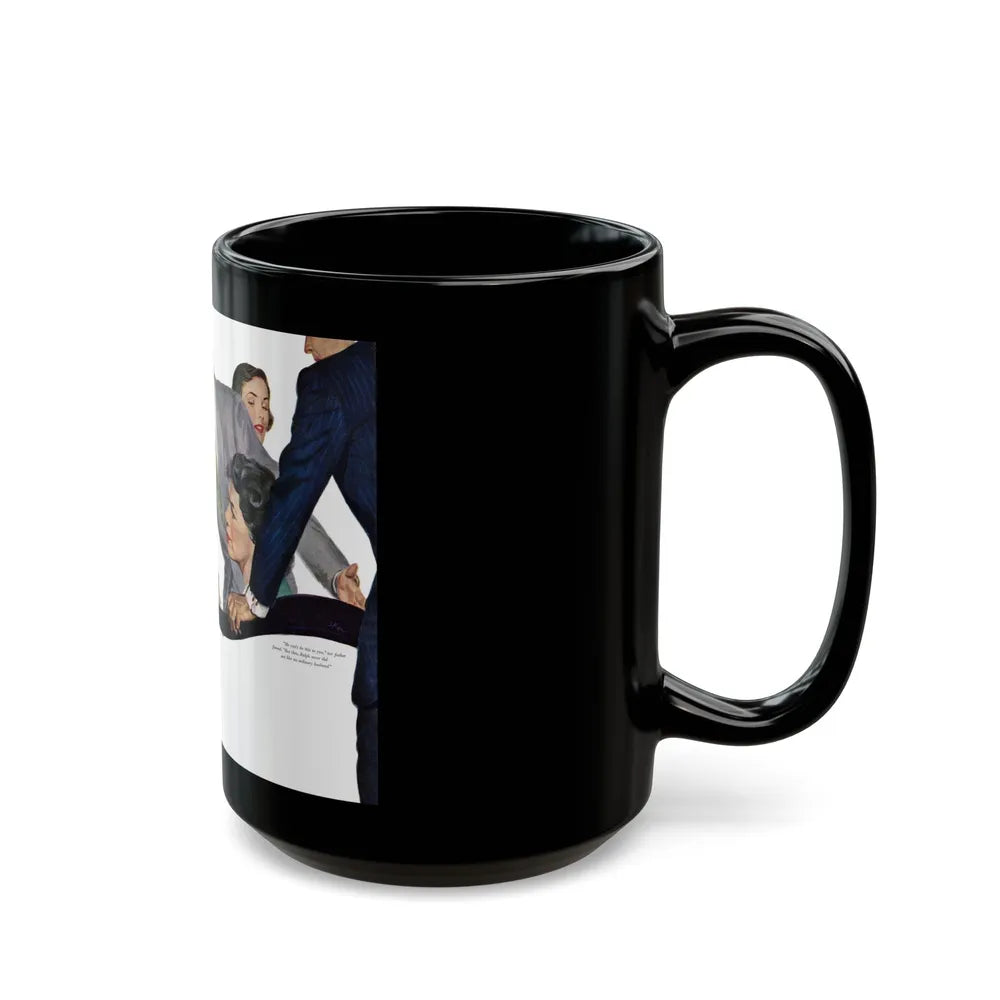 A Place of Our Own, McCall's, January 1952 - Black Coffee Mug-Go Mug Yourself