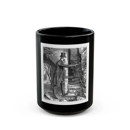 A Point Of Honour by MRL, Cassell's Family Magazine, 1885 - Black Coffee Mug 15oz - Go Mug Yourself