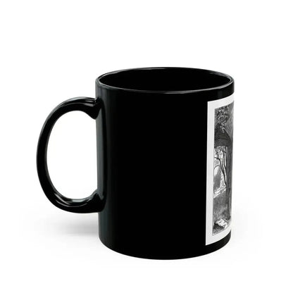 A Point Of Honour by MRL, Cassell's Family Magazine, 1885 - Black Coffee Mug - Go Mug Yourself