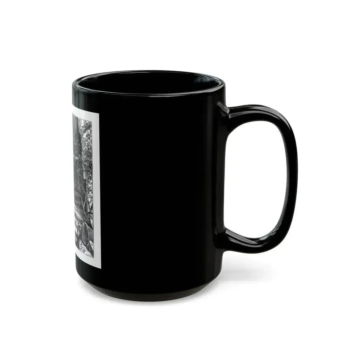 A Point Of Honour by MRL, Cassell's Family Magazine, 1885 - Black Coffee Mug - Go Mug Yourself