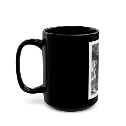A Point Of Honour by MRL, Cassell's Family Magazine, 1885 - Black Coffee Mug - Go Mug Yourself