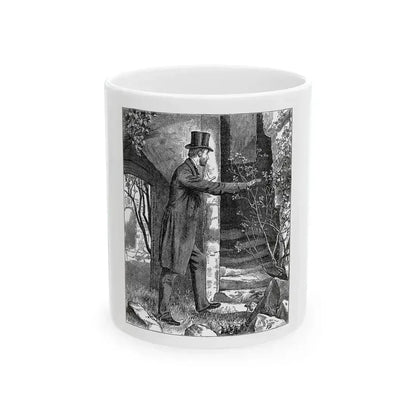 A Point Of Honour by MRL, Cassell's Family Magazine, 1885 - White Coffee Mug 11oz - Go Mug Yourself