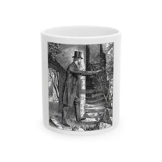 A Point Of Honour by MRL, Cassell's Family Magazine, 1885 - White Coffee Mug 11oz - Go Mug Yourself