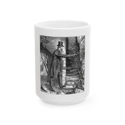 A Point Of Honour by MRL, Cassell's Family Magazine, 1885 - White Coffee Mug 15oz - Go Mug Yourself