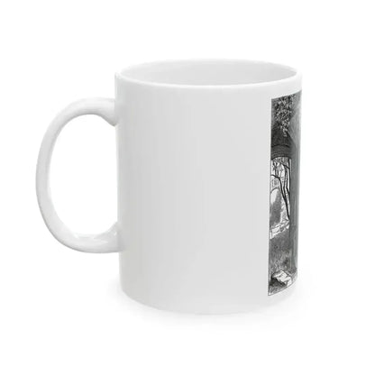 A Point Of Honour by MRL, Cassell's Family Magazine, 1885 - White Coffee Mug - Go Mug Yourself