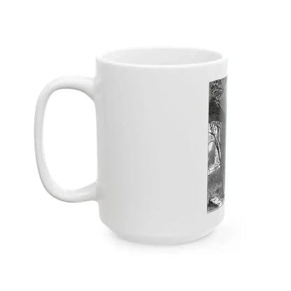 A Point Of Honour by MRL, Cassell's Family Magazine, 1885 - White Coffee Mug - Go Mug Yourself