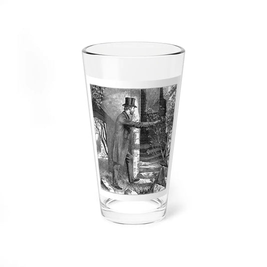 A Point Of Honour by MRL, Cassell's Family Magazine, 1885 (Magazine Illustration) Pint Glass 16oz-16oz-Go Mug Yourself