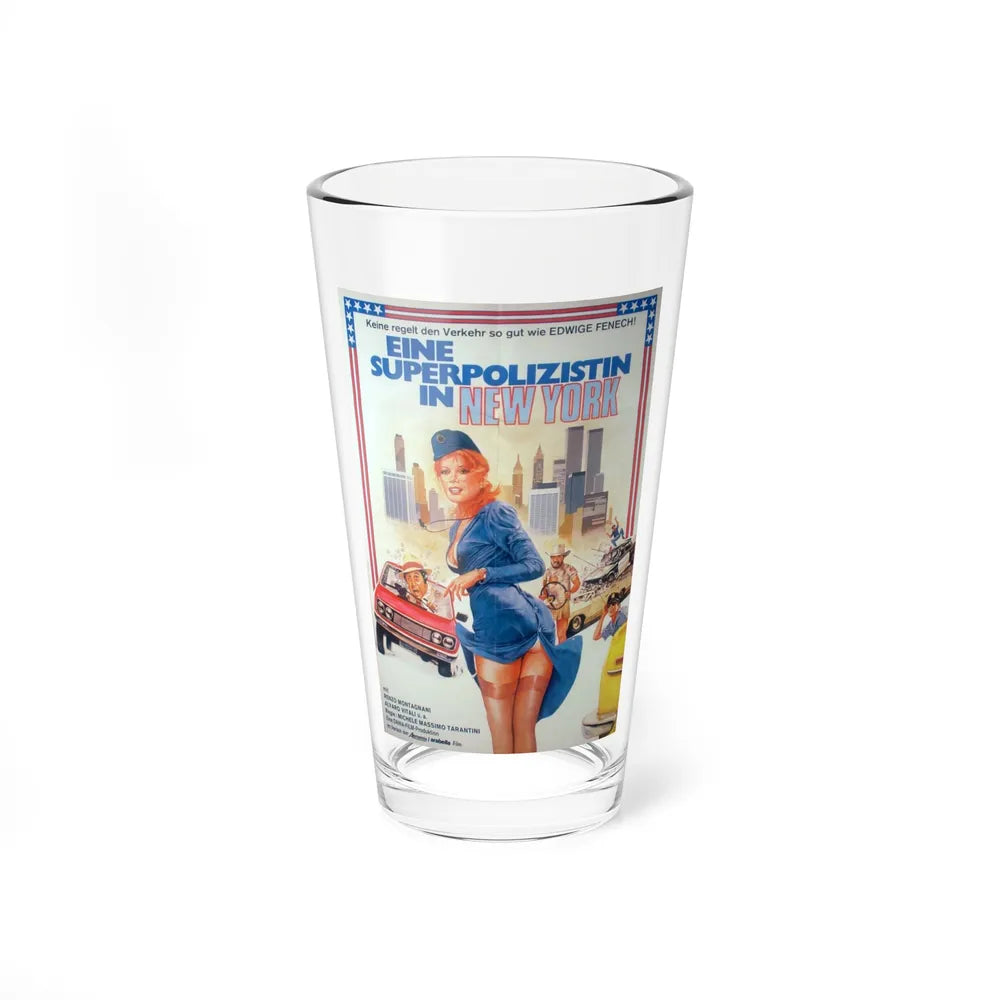 A POLICEWOMAN IN NEW YORK 1981 Movie Poster - Pint Glass 16oz-16oz-Go Mug Yourself