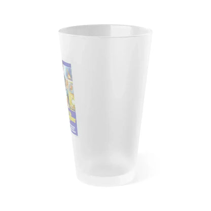 A POLICEWOMAN OF THE VICE SQUAD 1982 Movie Poster - Frosted Pint Glass 16oz - Go Mug Yourself