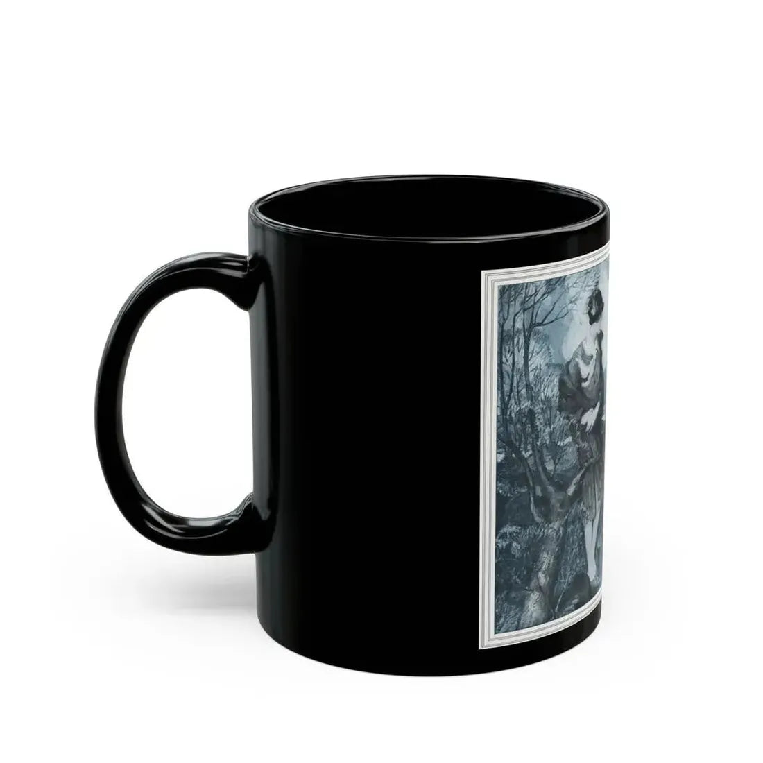 A Poor Man's Cottage, McCall's, May 1927 - Black Coffee Mug - Go Mug Yourself