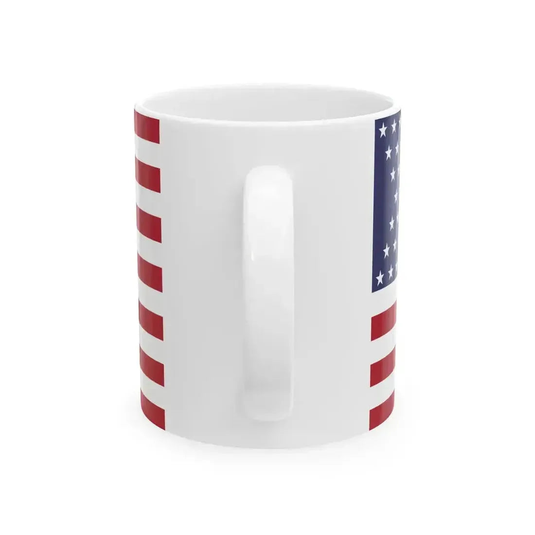 A possible flag of the United States of America displaying 54 stars (United States) White Coffee Mug - Go Mug Yourself