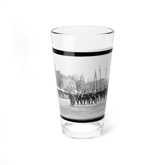 A Post From Trenton, N.J., With Tattered Battle Flags (U.S. Civil War) Pint Glass 16oz-16oz-Go Mug Yourself