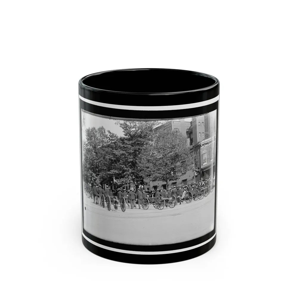 A Post Of Mountain Howitzers That Saw War Service (U.S. Civil War) Black Coffee Mug-11oz-Go Mug Yourself