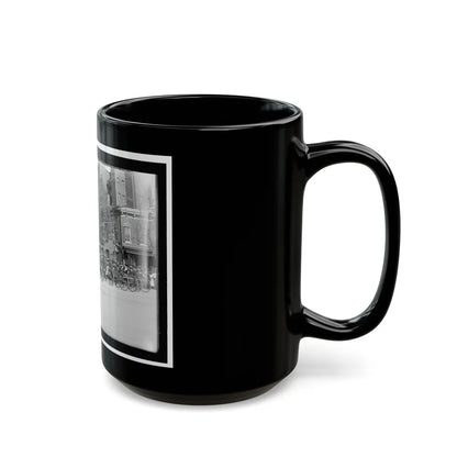 A Post Of Mountain Howitzers That Saw War Service (U.S. Civil War) Black Coffee Mug-Go Mug Yourself