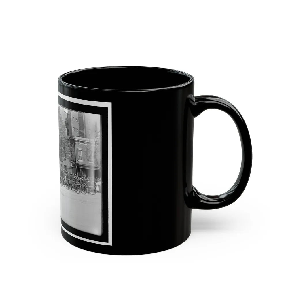 A Post Of Mountain Howitzers That Saw War Service (U.S. Civil War) Black Coffee Mug-Go Mug Yourself