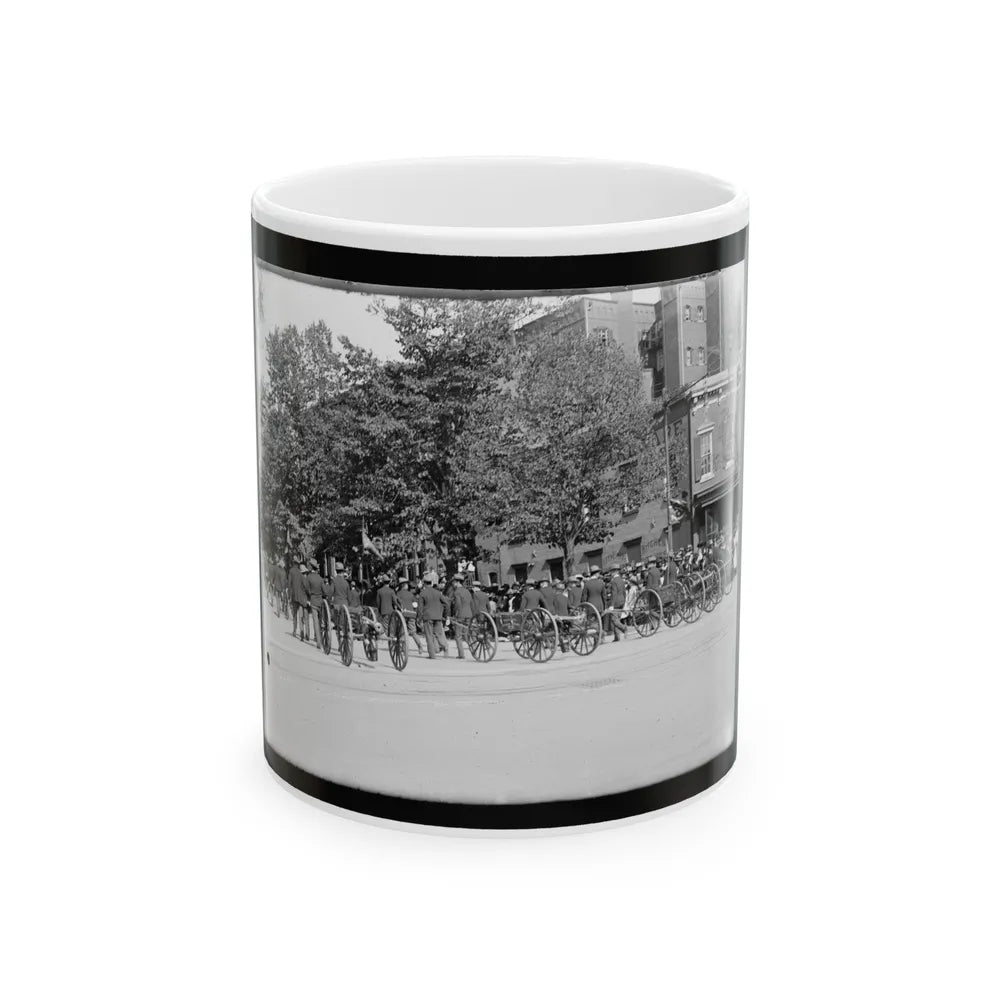 A Post Of Mountain Howitzers That Saw War Service (U.S. Civil War) White Coffee Mug-11oz-Go Mug Yourself