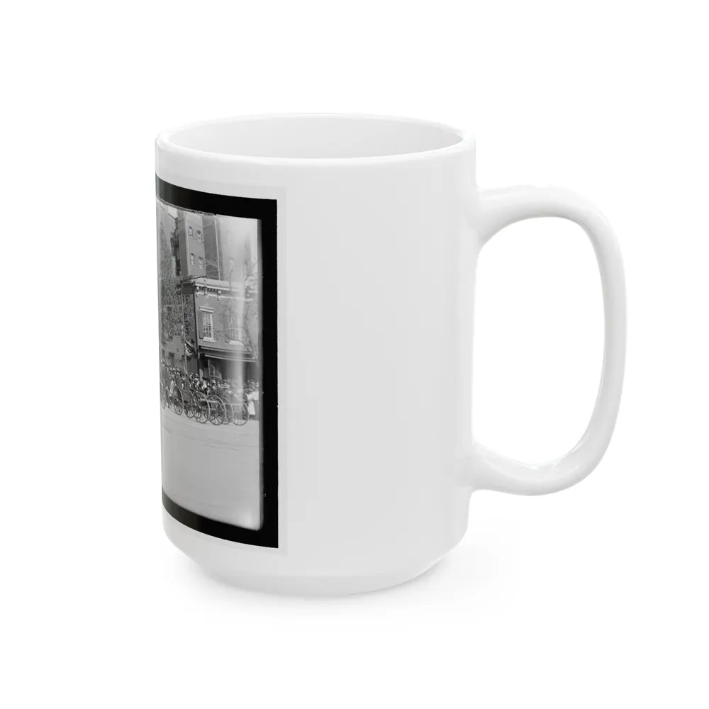 A Post Of Mountain Howitzers That Saw War Service (U.S. Civil War) White Coffee Mug-Go Mug Yourself