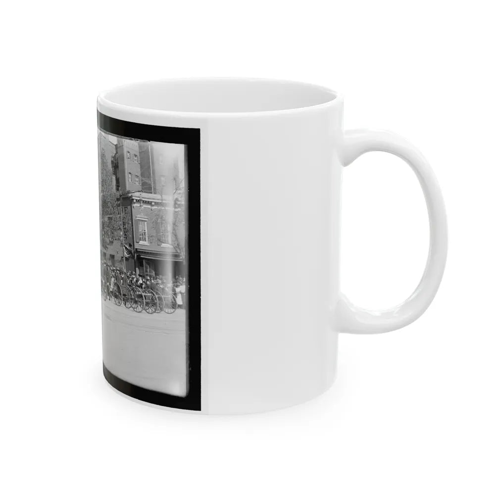 A Post Of Mountain Howitzers That Saw War Service (U.S. Civil War) White Coffee Mug-Go Mug Yourself